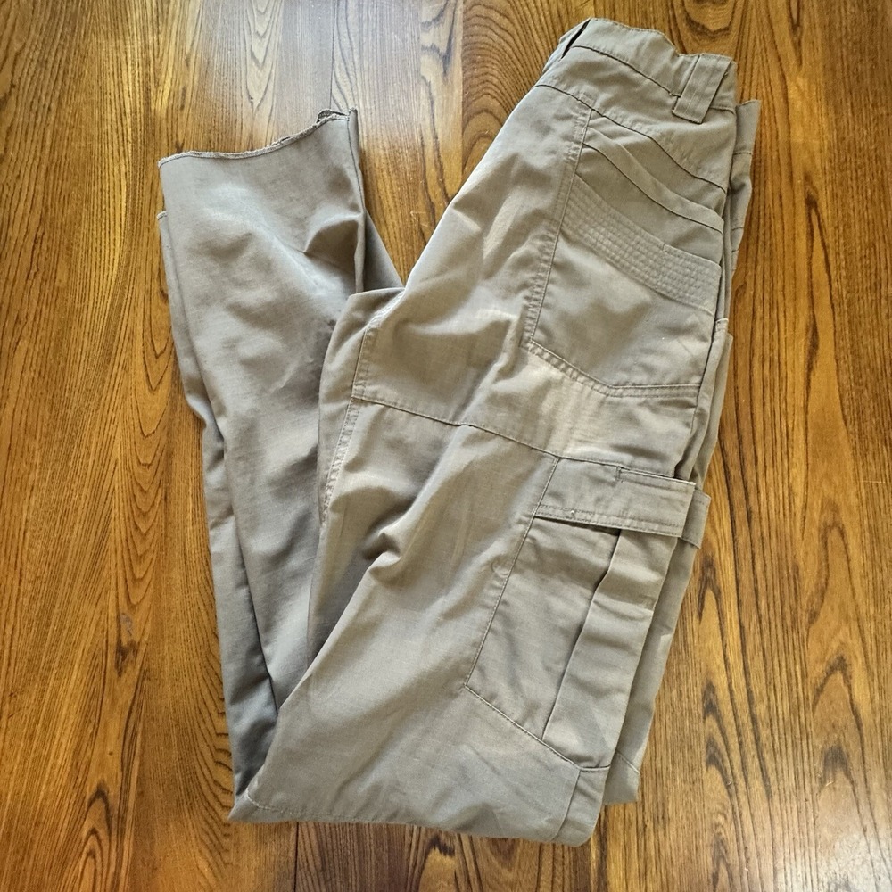 Tru Spec 24-7 Series Tactical Unhemmed Cargo Pants Men's Size 30 x 36